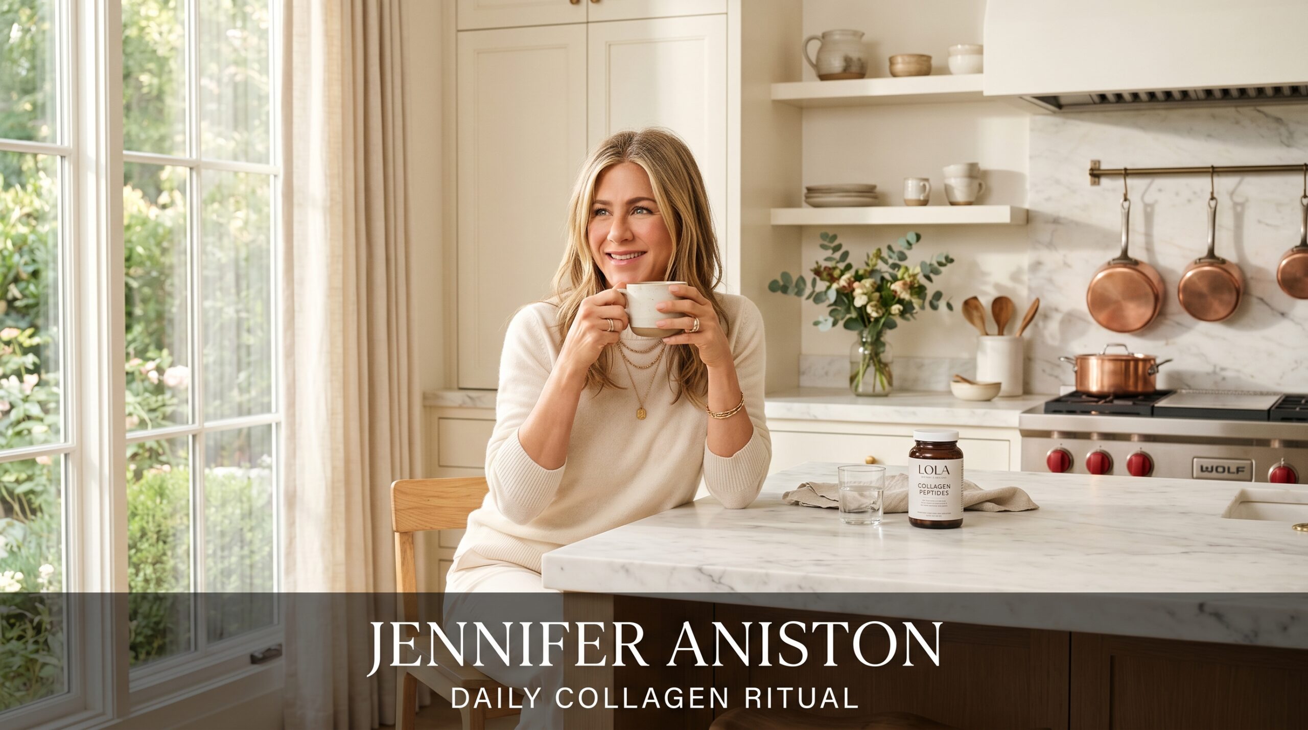 Jennifer Aniston's Daily Peptide Ritual: Why She Swears by Collagen